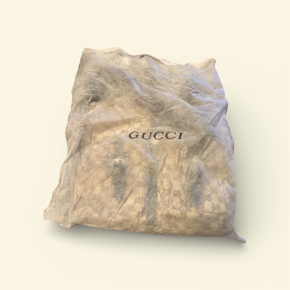 Authentic Gucci GG Canvas Messenger Bag Brown Crossbody - Picture 3 of 7